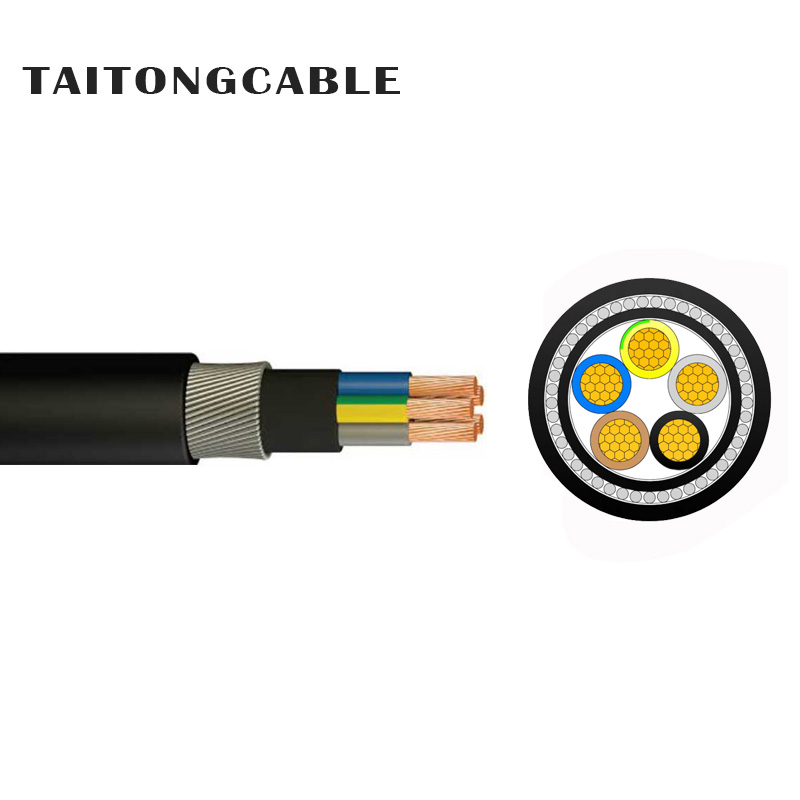 Low-Voltage 2-5-Core Copper Conductor SWA-Armoured XLPE-Insulated PVC-Sheathed Power Cables