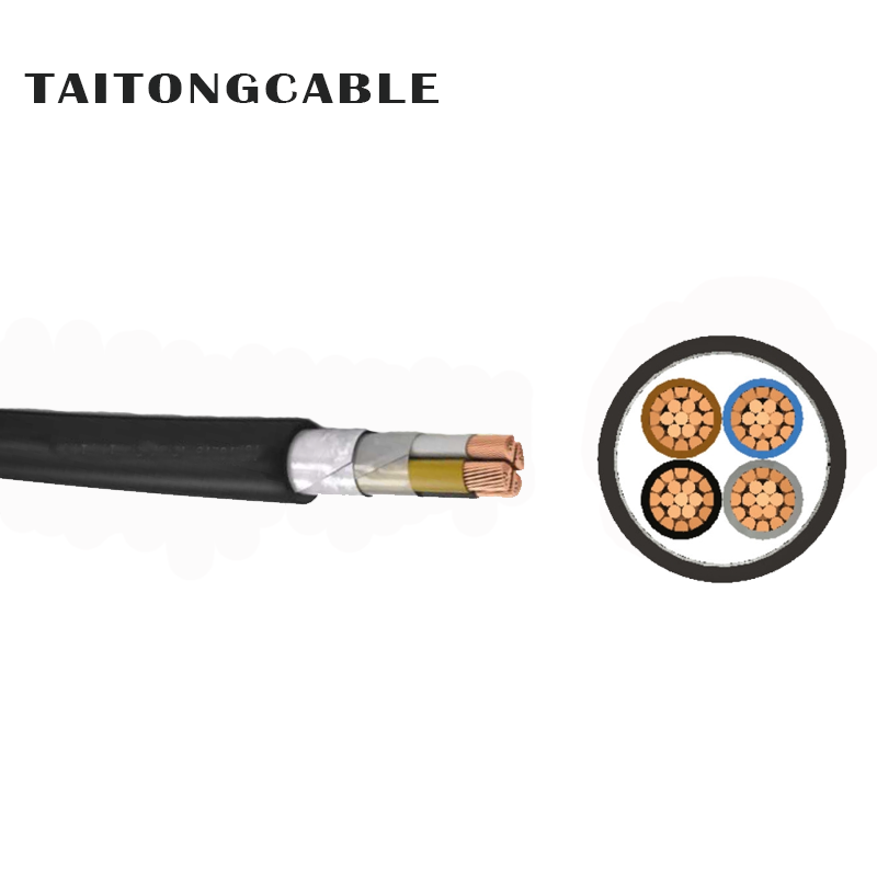 Low Voltage Multi-core STA သံချပ်ကာ ကြေးနီ PVC လျှပ်ကာနှင့် အစွပ်ပါဝါကြိုးများ