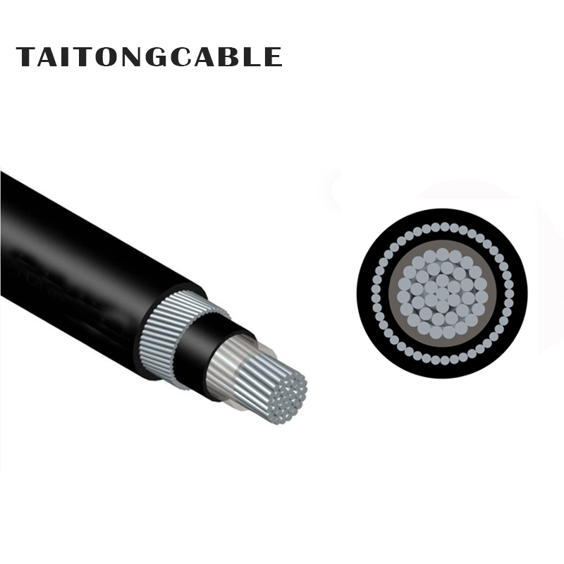 Low Voltage Single-Core AWA သံချပ်ကာ Aluminum Conductor XLPE လျှပ်ကာ PVC Sheathed Power Cable များ